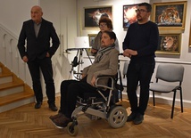 Ustami malowane - wystawa prac Walerego Siejtbatałowa 
