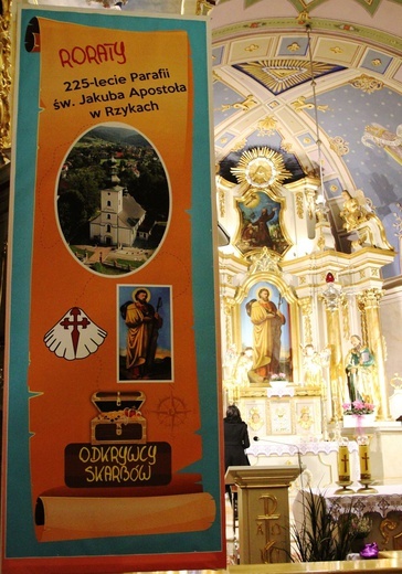 Roraty na 225-lecie parafii św. Jakuba w Rzykach - 2021
