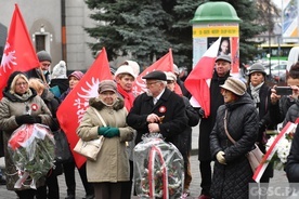 Uroczystości przy pomniku Dobosza Powstania Wielkopolskiego