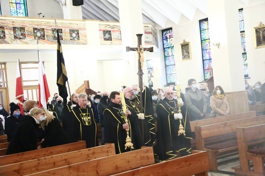 Nowa chorągiew Zakonu Rycerzy Jana Pawła II