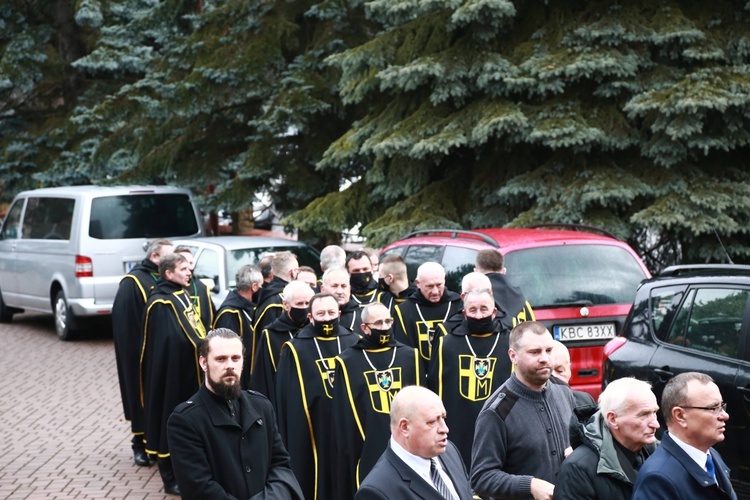 Nowa chorągiew Zakonu Rycerzy Jana Pawła II