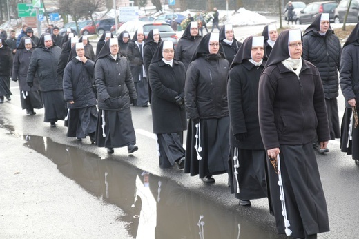 Uroczystości pogrzebowe s. Michaeli Bubik, elżbietanki cieszyńskiej