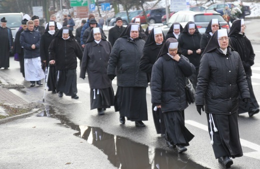 Uroczystości pogrzebowe s. Michaeli Bubik, elżbietanki cieszyńskiej