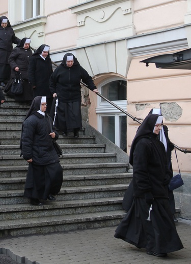 Uroczystości pogrzebowe s. Michaeli Bubik, elżbietanki cieszyńskiej