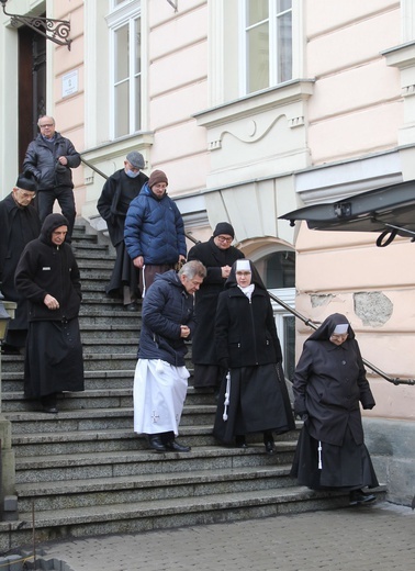 Uroczystości pogrzebowe s. Michaeli Bubik, elżbietanki cieszyńskiej