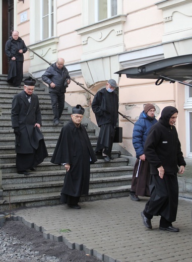 Uroczystości pogrzebowe s. Michaeli Bubik, elżbietanki cieszyńskiej