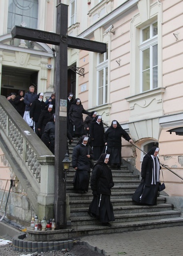 Uroczystości pogrzebowe s. Michaeli Bubik, elżbietanki cieszyńskiej