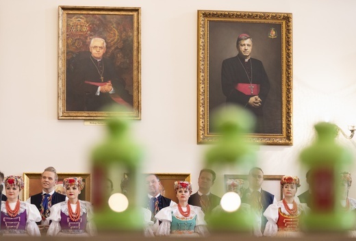 Spotkanie przedświąteczne w Kurii