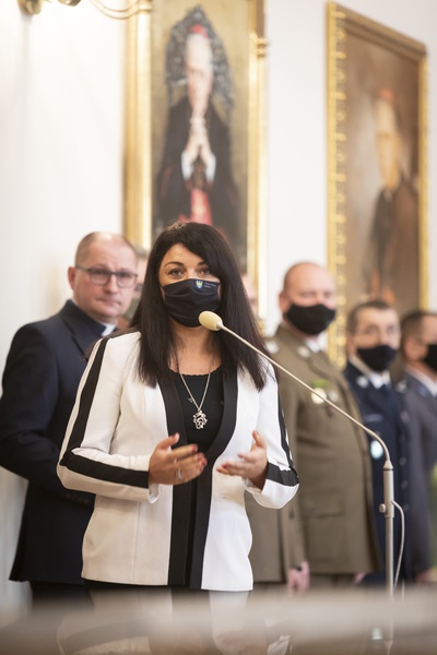 Spotkanie przedświąteczne w Kurii