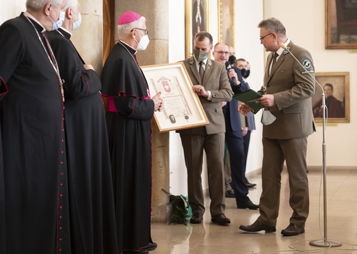 Spotkanie przedświąteczne w Kurii