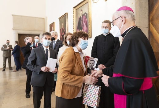 Spotkanie przedświąteczne w Kurii