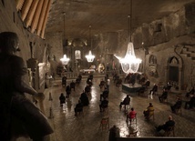 Górnicy wieliccy powitają Dzieciątko