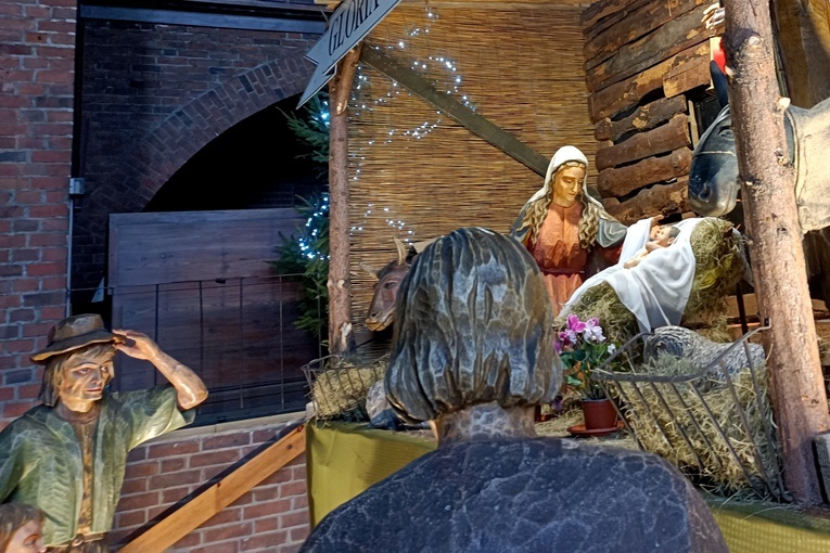 Szopka w kościele św. Józefa w Zabrzu