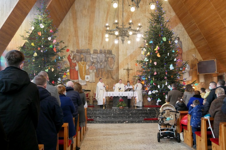 Święto Świętej Rodziny w Leźnie