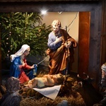 Przasnysz. Szopka bożonarodzeniowa w parafii Chrystusa Zbawiciela