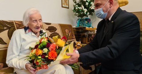 103-letnia Barbara Sowa otrzymała Medal Stulecia Odzyskanej Niepodległości