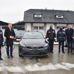 Poświęcenie nowych pojazdów policji