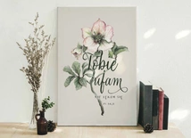 Obraz na płótnie TOBIE UFAM