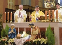 Modlitwa w bielskiej katedrze św. Mikołaja.
