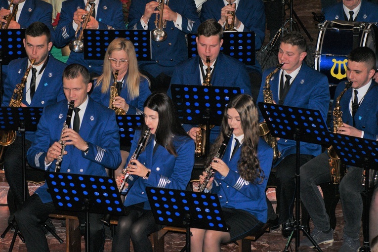 Noworoczny koncert dęciaków z Tuchowa