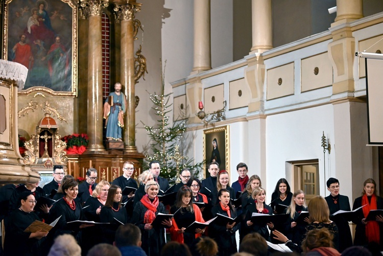 Koncert chóru Tactus Sonus w Świebodzicach