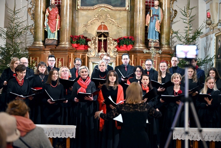 Koncert chóru Tactus Sonus w Świebodzicach