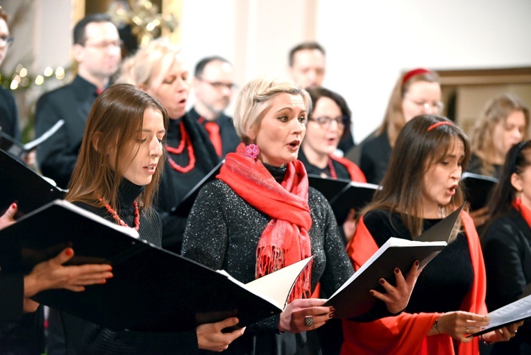 Koncert chóru Tactus Sonus w Świebodzicach