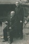 Ks. Jan Macha z dziadkiem Tomaszem. Zdjęcie z 1939 roku.