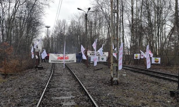 Region. Trwa blokada transportów węgla, ale jest też plan "B" na wypadek fiaska rozmów płacowych