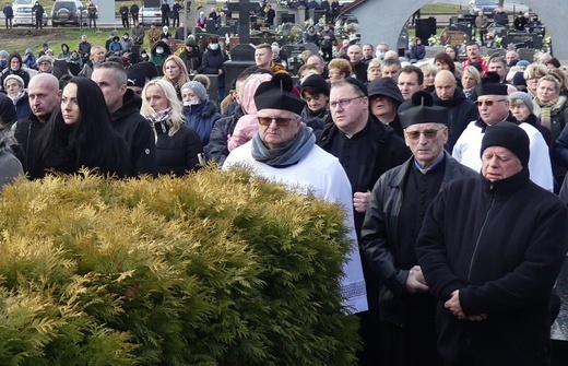 Uroczystości pogrzebowe ks. prał. Feliksa Formasa w Hecznarowicach