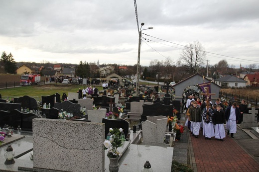 Uroczystości pogrzebowe ks. prał. Feliksa Formasa w Hecznarowicach