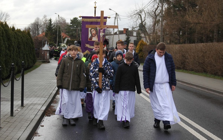 Uroczystości pogrzebowe ks. prał. Feliksa Formasa w Hecznarowicach