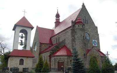 Kościół parafialny w Jastrzębiu. 