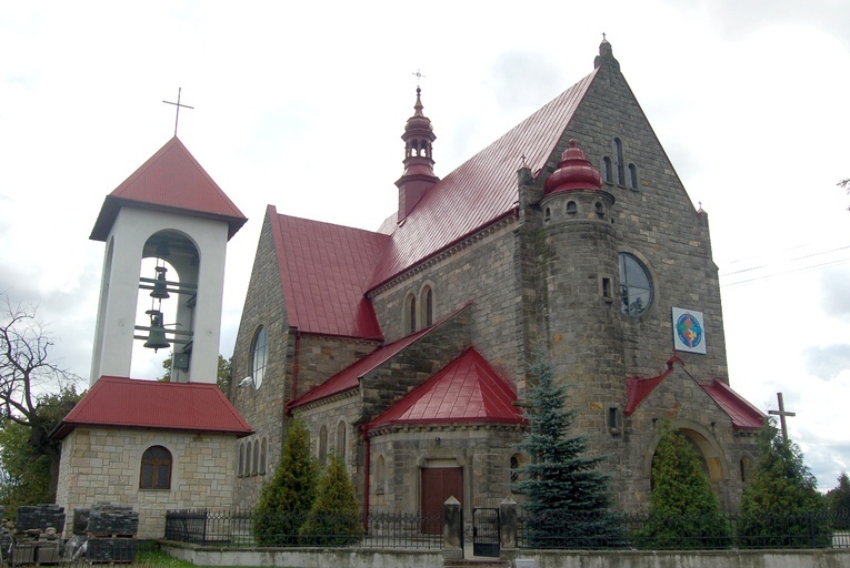 Kościół parafialny w Jastrzębiu. 