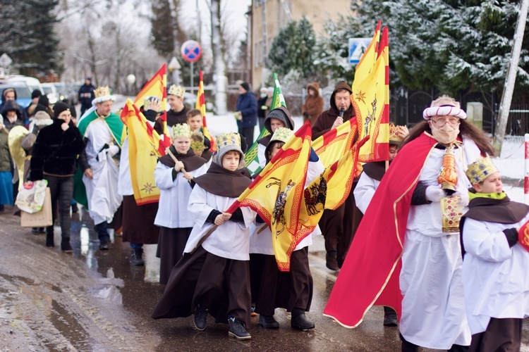 Miłakowo. Orszak Trzech Króli