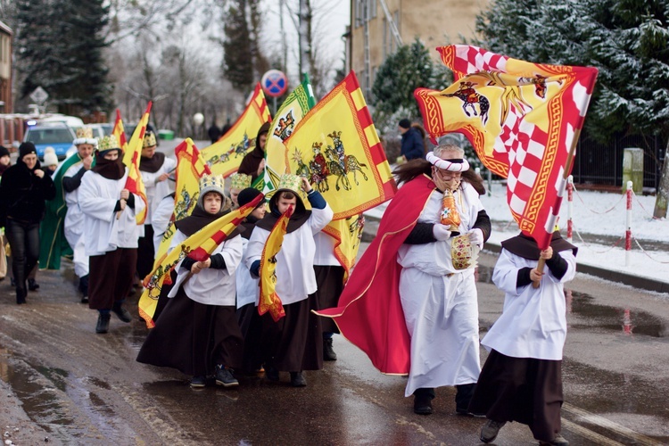 Miłakowo. Orszak Trzech Króli