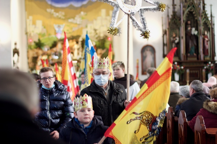 Miłakowo. Orszak Trzech Króli