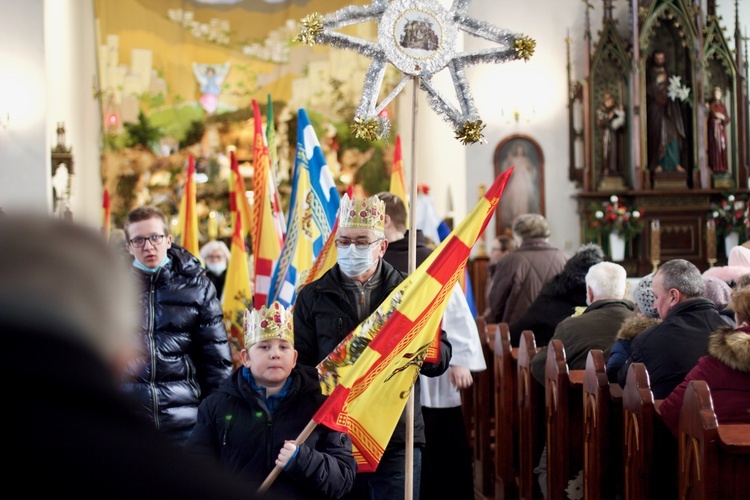 Miłakowo. Orszak Trzech Króli