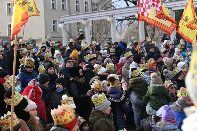 Orszak Trzech Króli 2022 w Wałbrzychu