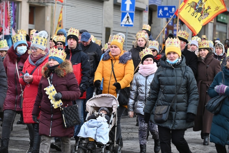 Orszak Trzech Króli 2022 w Wałbrzychu