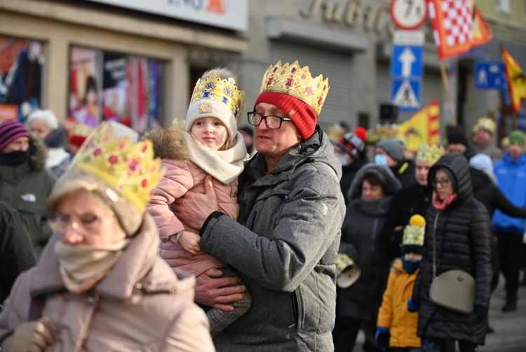 Orszak Trzech Króli 2022 w Wałbrzychu