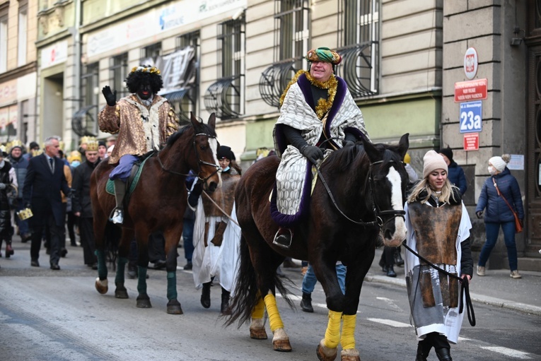 Orszak Trzech Króli 2022 w Wałbrzychu