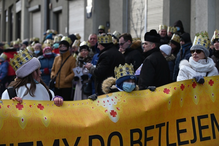 Orszak Trzech Króli 2022 w Wałbrzychu