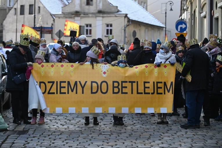 Orszak Trzech Króli 2022 w Wałbrzychu