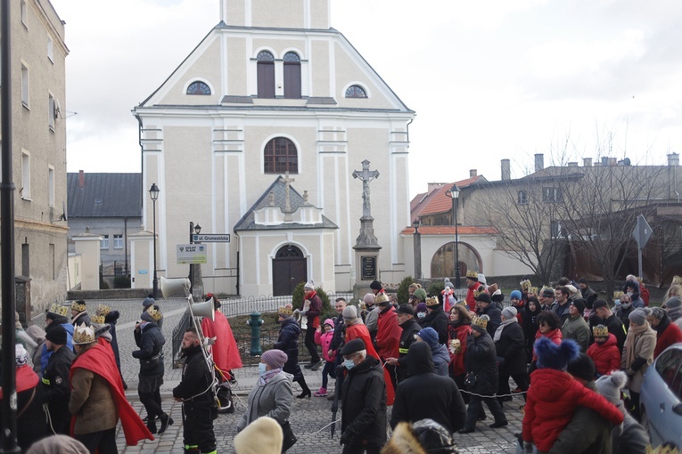 Orszak Trzech Króli 2022 w Ząbkowicach Śl.