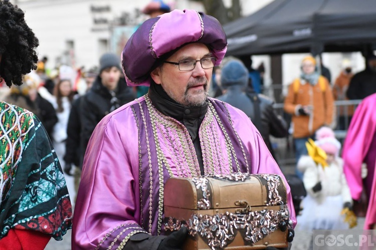 Uliczne jasełka w Winnym Grodzie