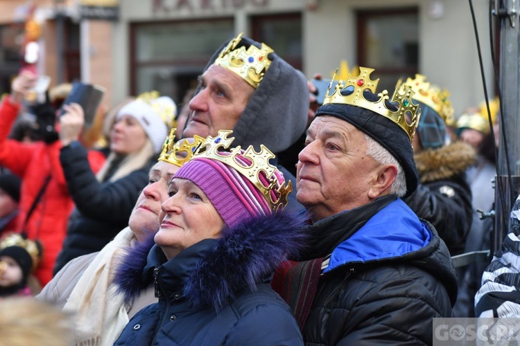 Uliczne jasełka w Winnym Grodzie