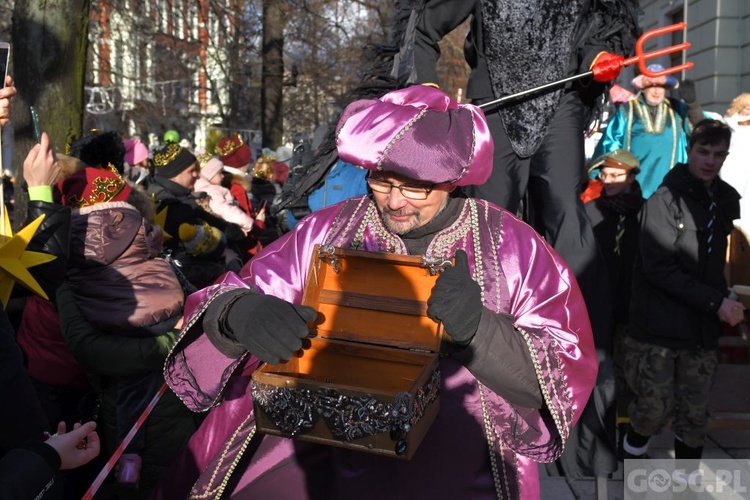 Uliczne jasełka w Winnym Grodzie