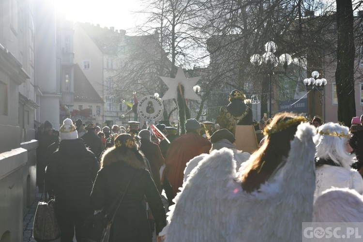 Uliczne jasełka w Winnym Grodzie