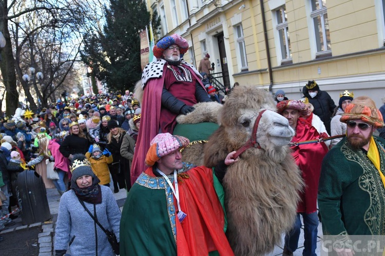 Uliczne jasełka w Winnym Grodzie